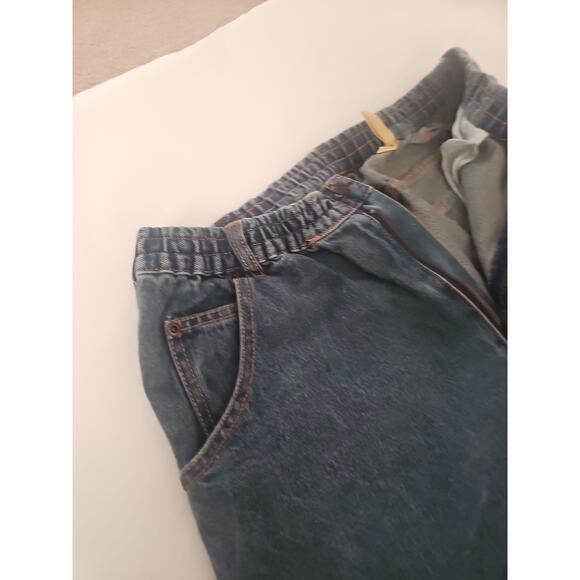 Haband Casual Joe Jeans Men's 36M X 30 Elastic Waist High Rise Denim Pants . - Picture 5 of 9